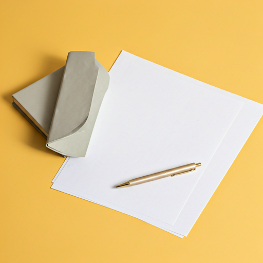 Planning documents and pen
